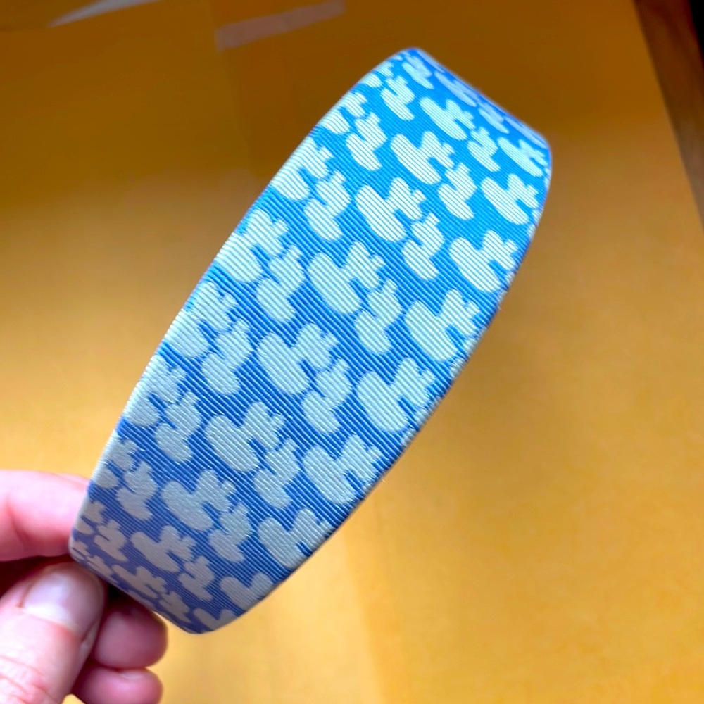 Jcrew blue and white printed headband